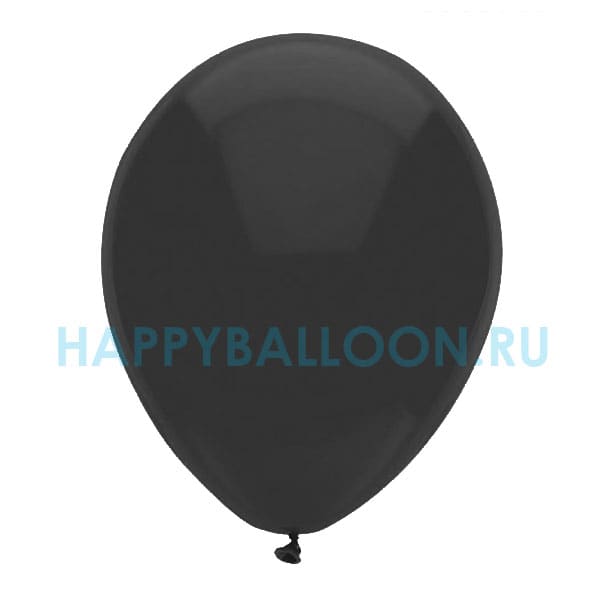 Воздушные шары черные 30 см