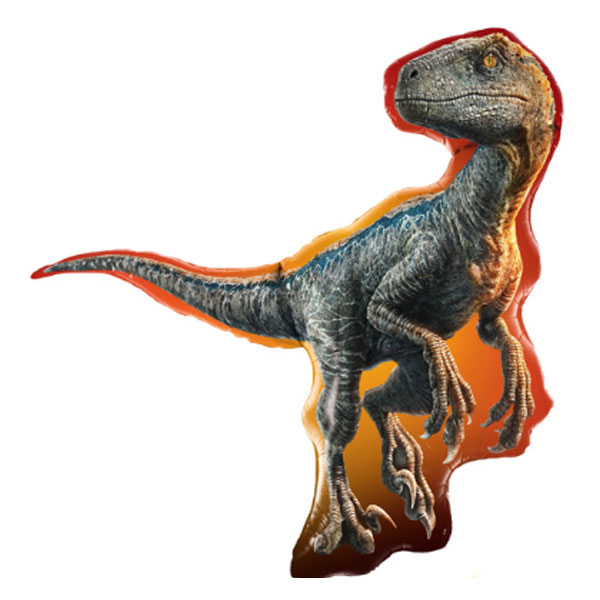 Фольгированный шар динозавр Раптор
