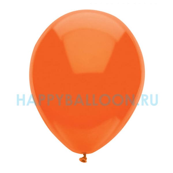 Шарик воздушный оранжевого цвета 30 см