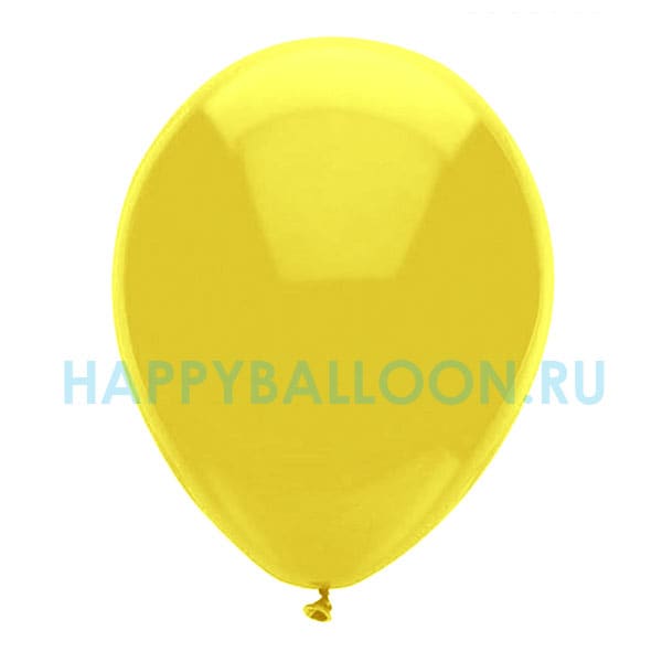 Желтые воздушные шары 30 см