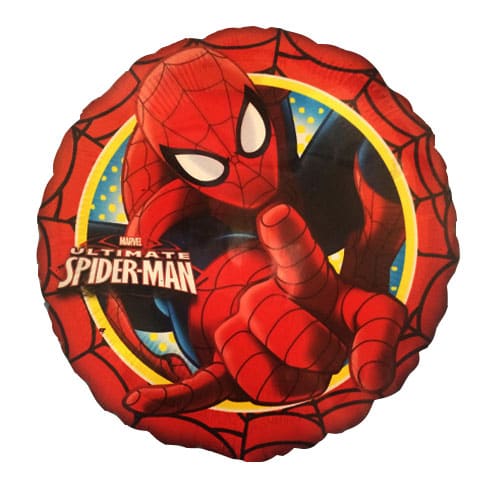 Фольгированный круг Человек-паук