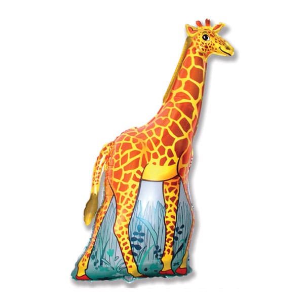 Фольгированный шар Животные Жираф