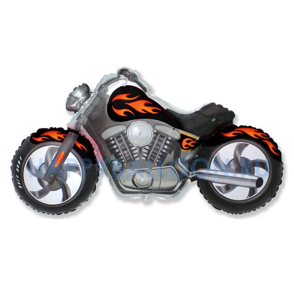 Фольгированный шар мотоцикл Чоппер