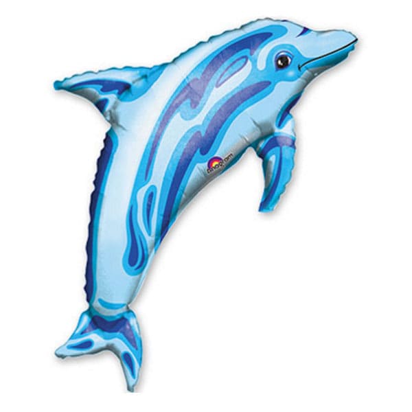 Дельфин голубой Подводный мир Море Рыбы Животные