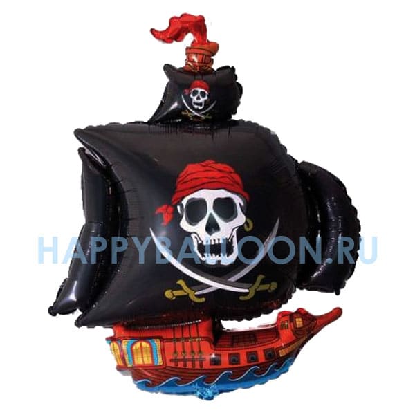 Фольгированный шар Пиратский корабль